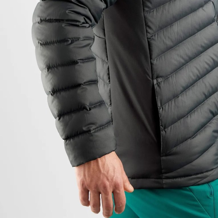 Salomon Essential Xwarm Down Men's Insulated Jackets Black | CA 79C80
